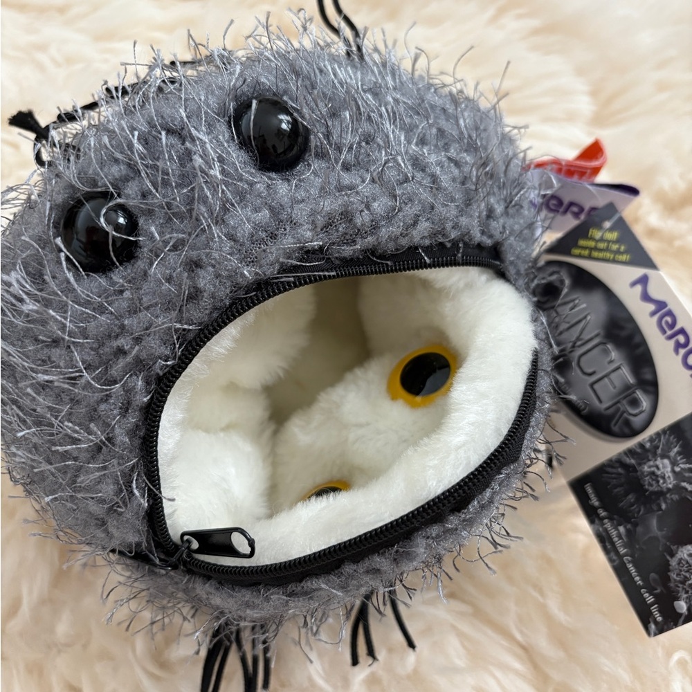 nwt giant microbes Cancer (Malignant Neoplasm) coin purse